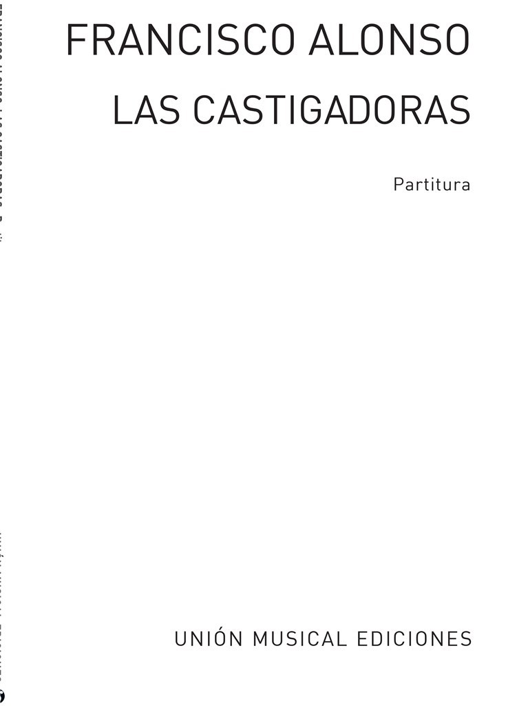 Alonso: Las Castigatoras Partitura