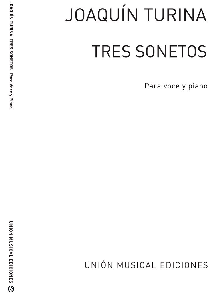 Turina: Tres Sonetos for Voice and Piano