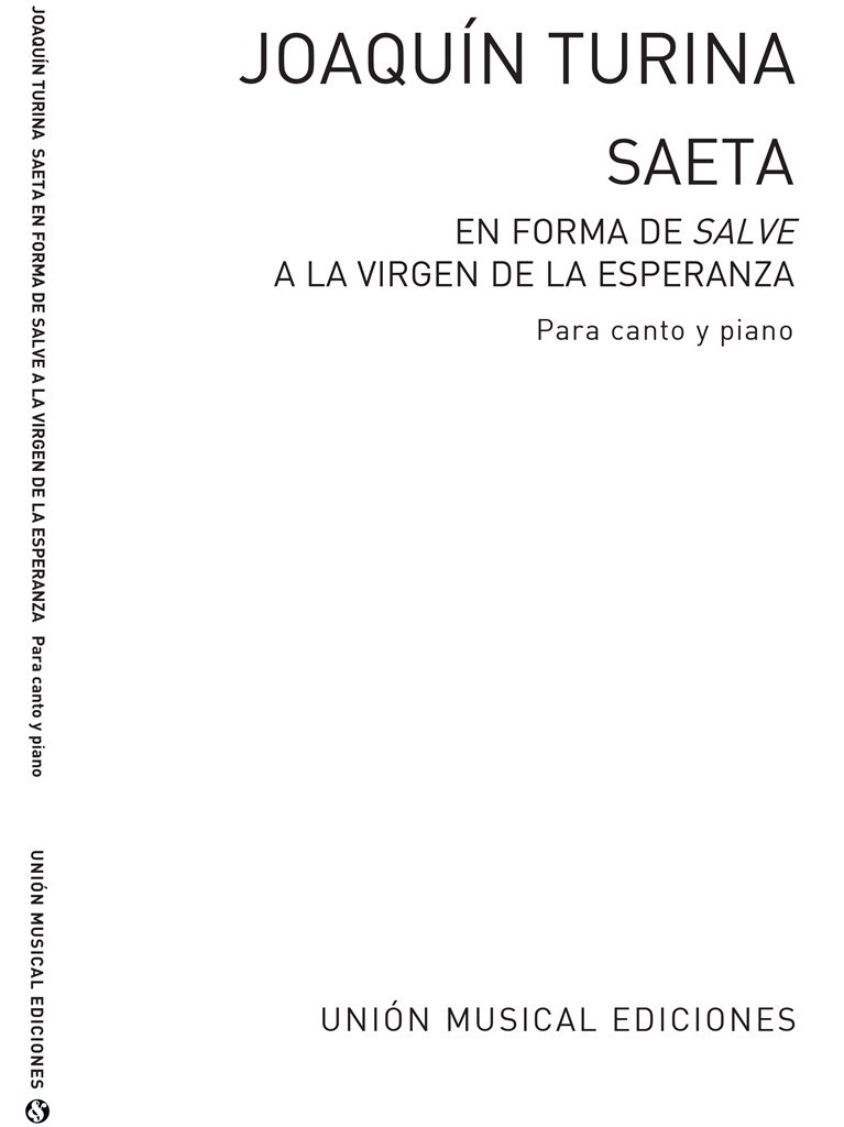 Saeta En Forma De Salve A La Virgen