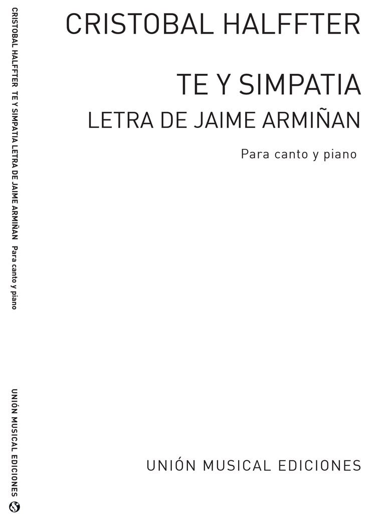 Te Y Simpatia (Letra De Jaime Armiñan)