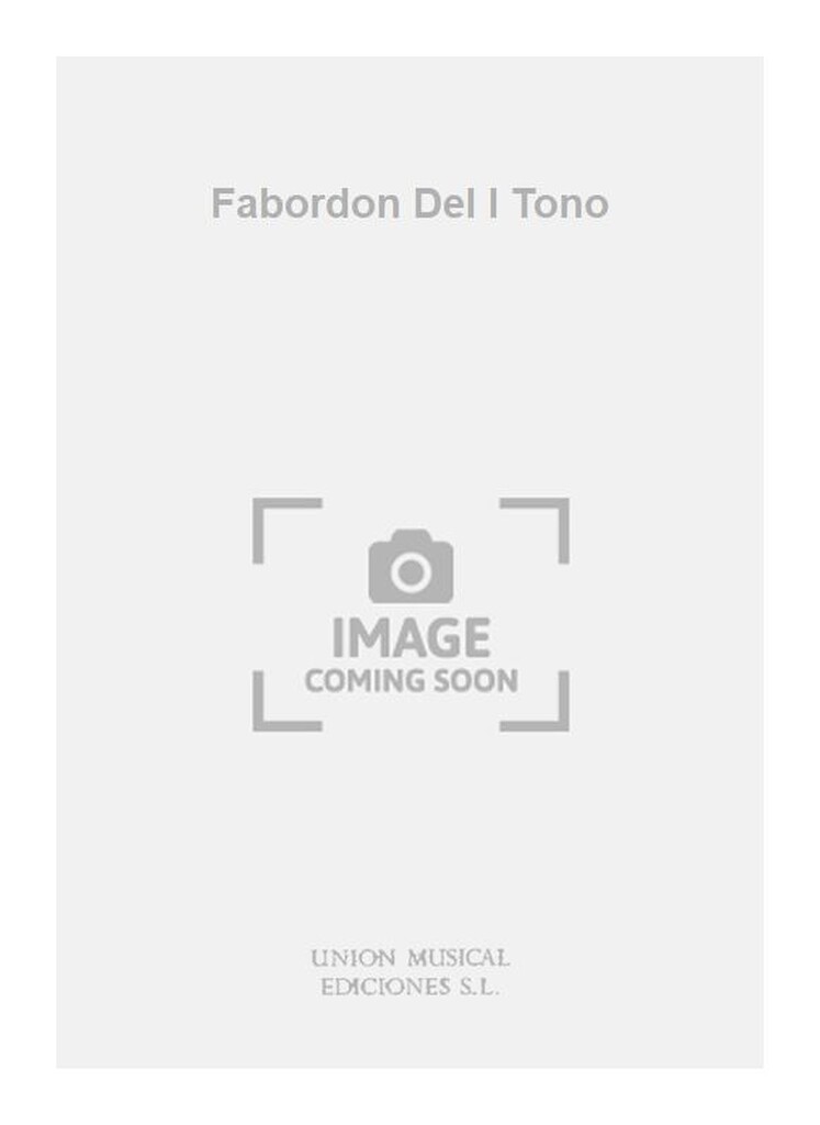 Santa Maria: Fabordon Del I Tono for 4 Vm