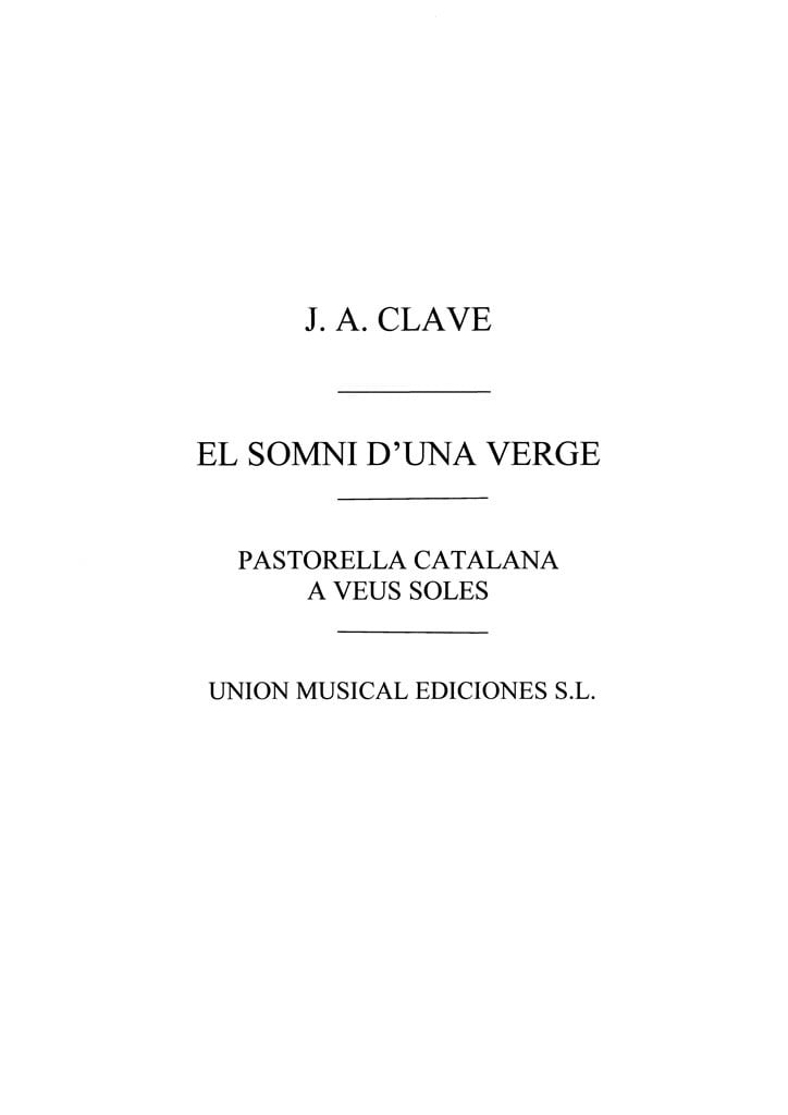 Clave: El Somni D'una Verge V.H