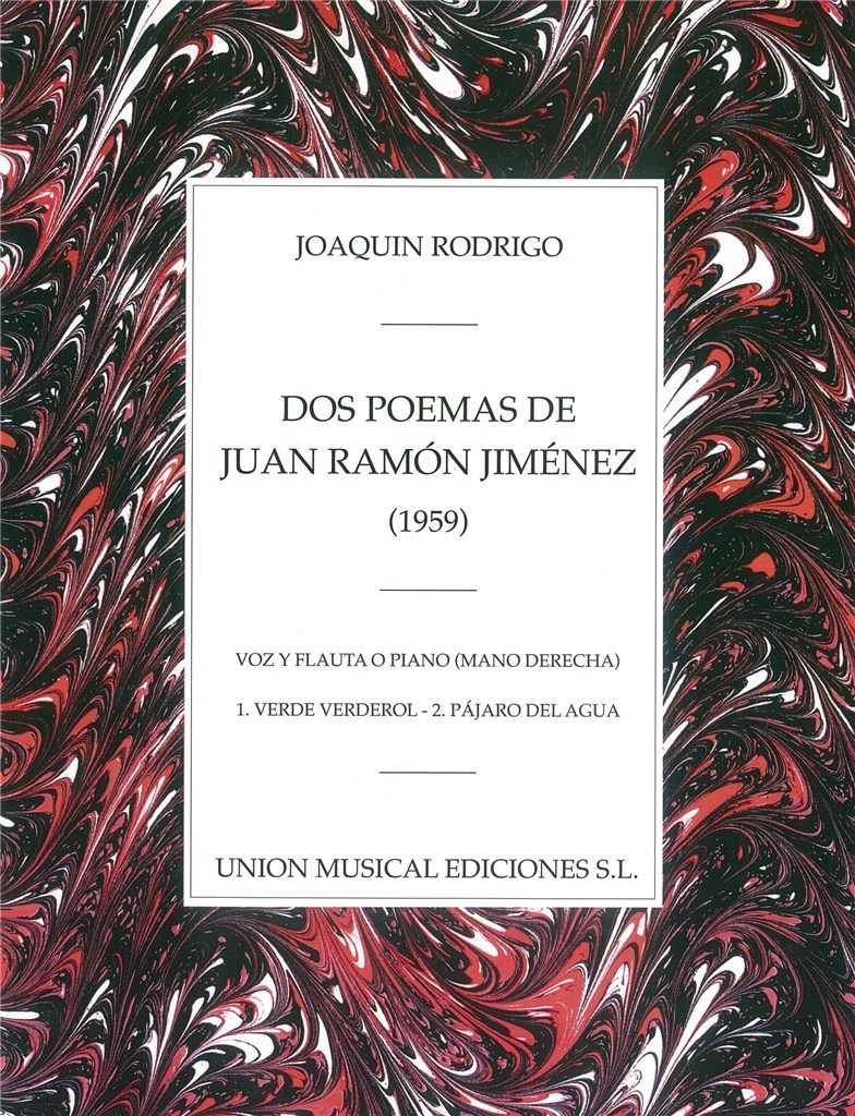 Dos Poemas De Juan Ramon Jimenez