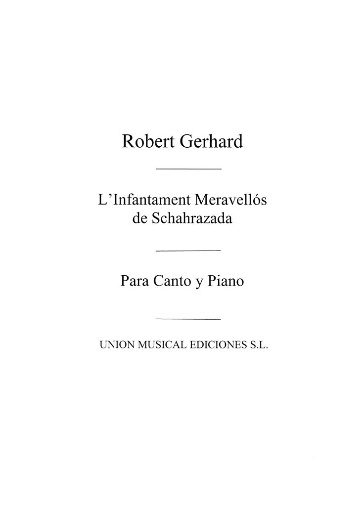L'Infantament Meravellos De Schahrazada
