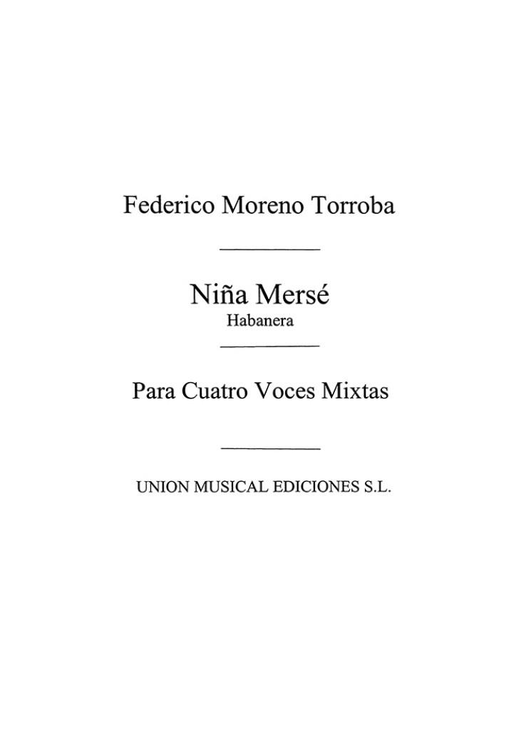 Moreno Torroba: Nina: Merse Habanera