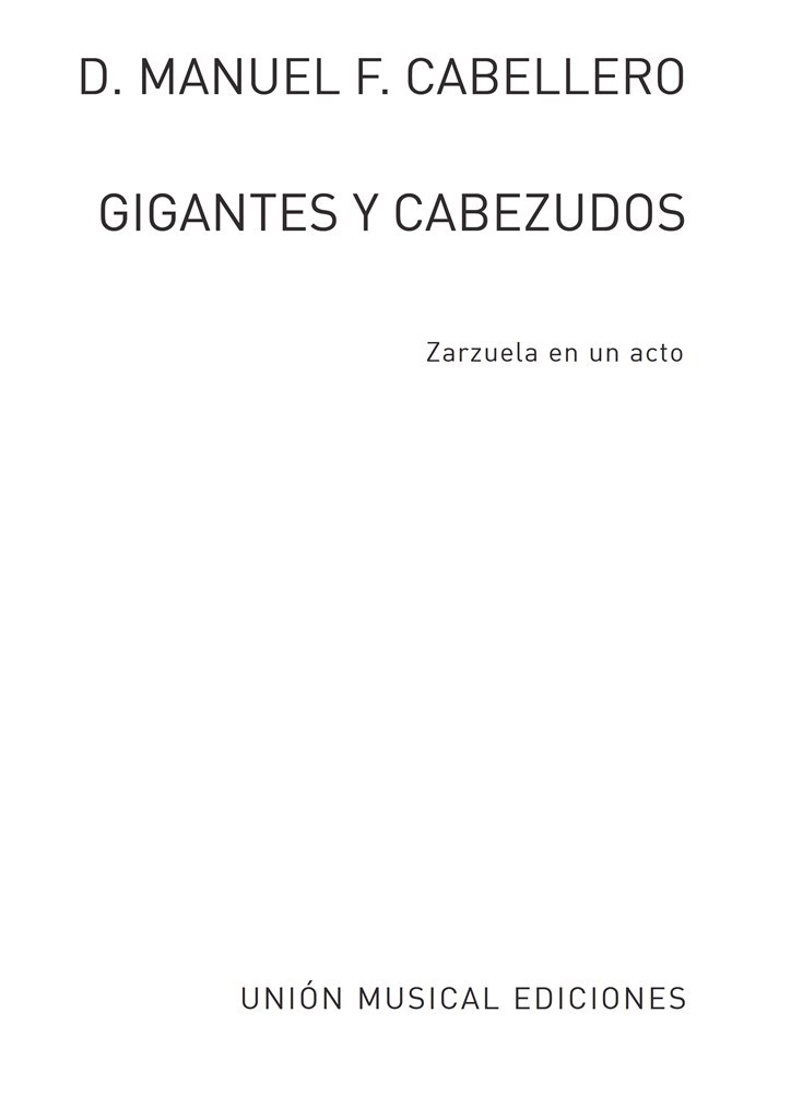 M.F. Caballero: Gigantes Y Cabezudos