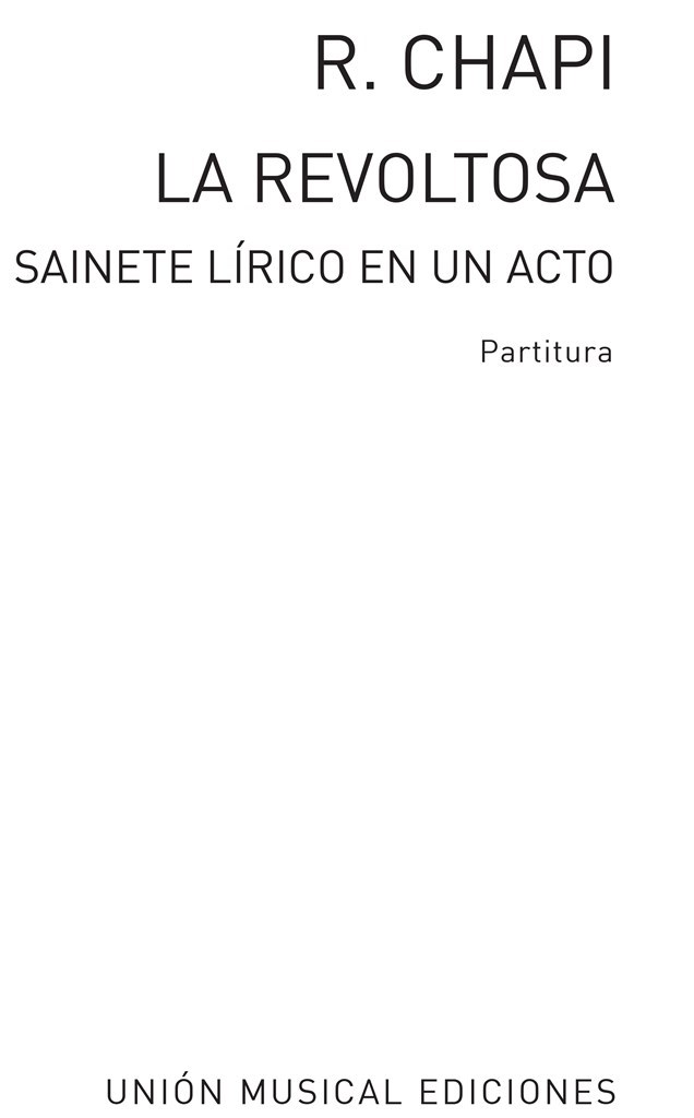 La Revoltosa