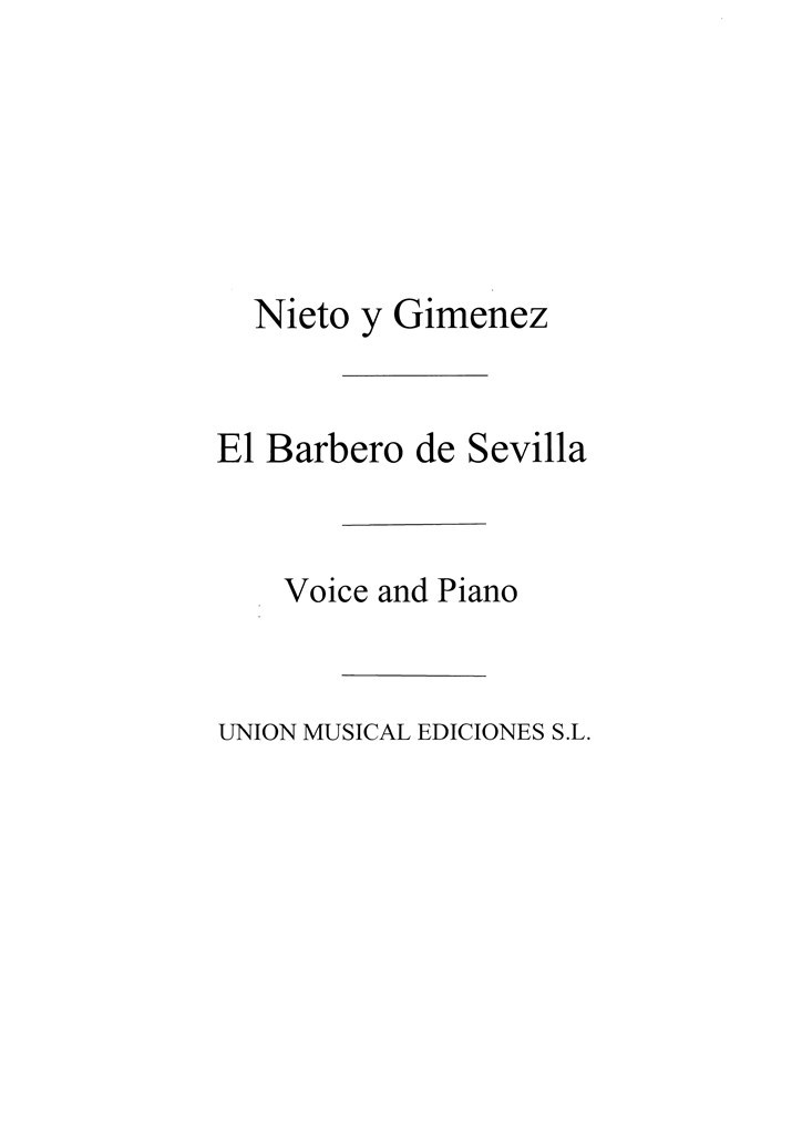 El Barbero De Sevilla (No 4-Polaca)