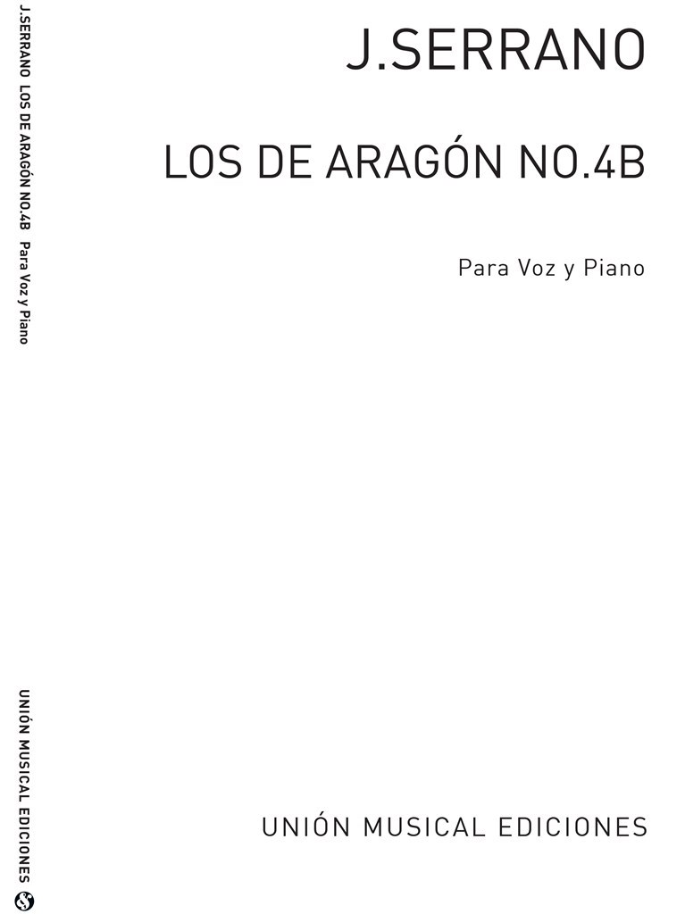Serrano: Los De Aragon No.4b Los De Aragon