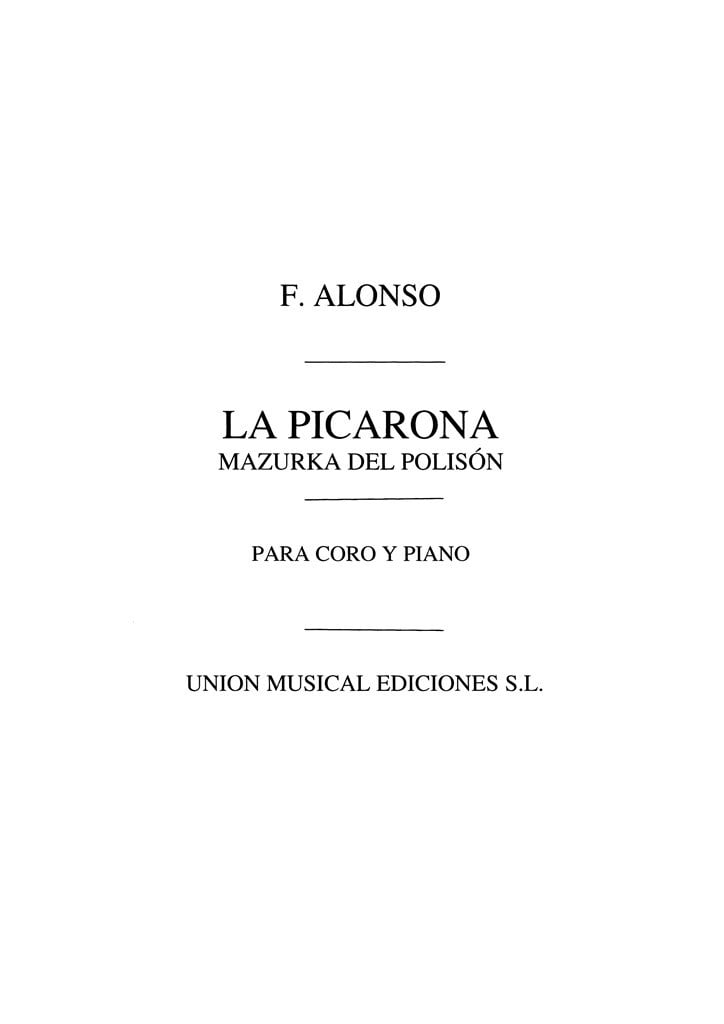 Mazurka Del Polison (From La Picarona)