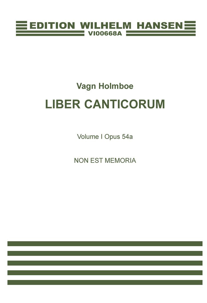 Non Est Memoria Op.54a