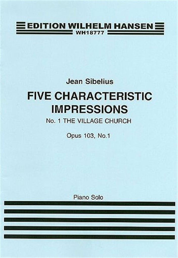 Five Characteristic Impressions Op. 103 No. 1