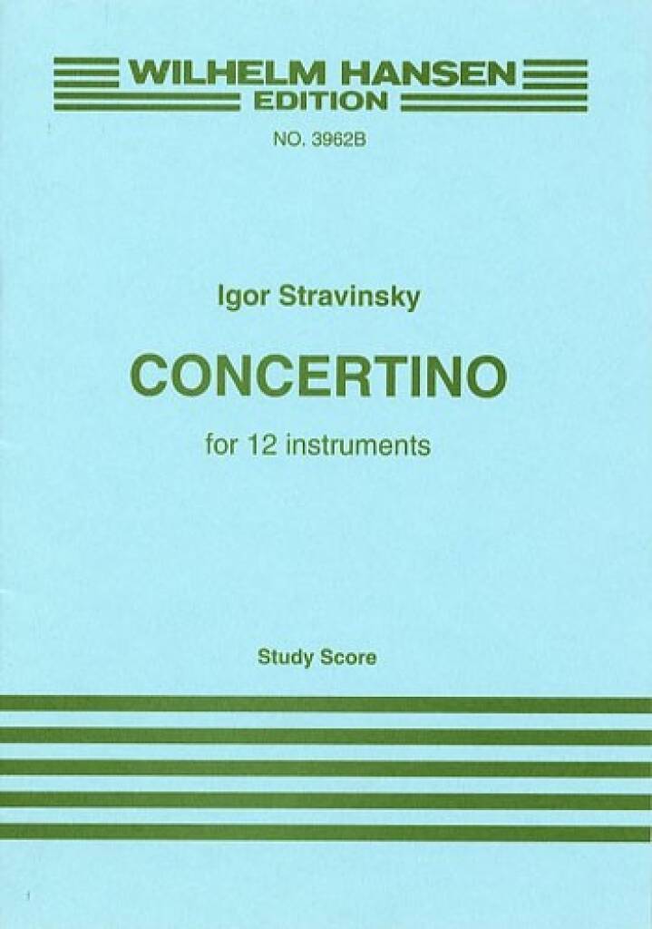 Concertino (1952) for 12 Instruments