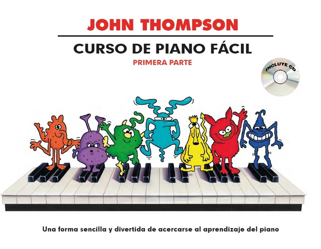 Thompson Curso De Piano Facil – Primera Parte
