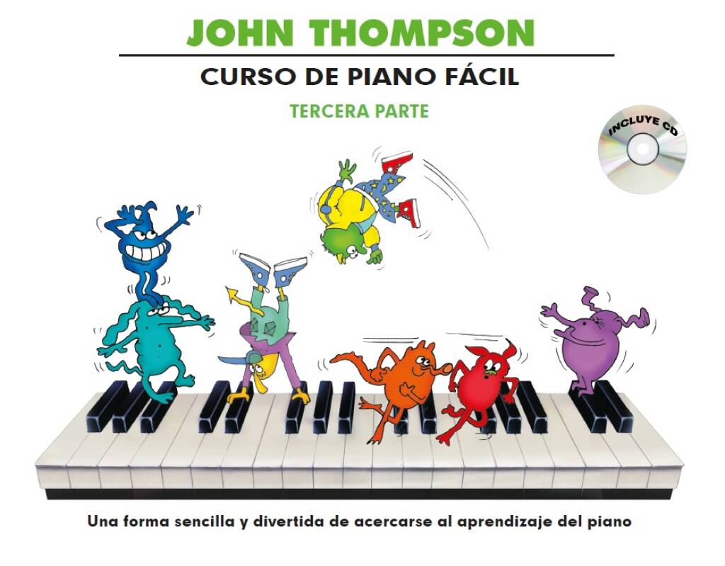 Thompson Curso De Piano Facil –Tercera Parte