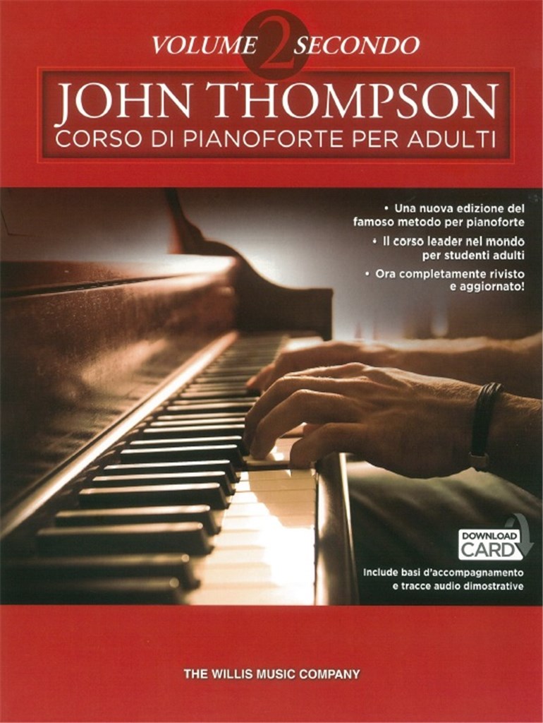 John Thompson's Corso di Pianoforte per adulti 2