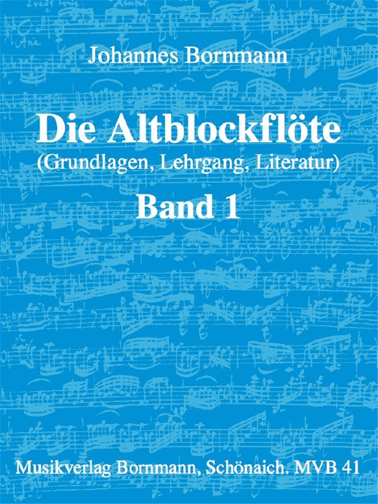 Die Altblockflöte, Band 1
