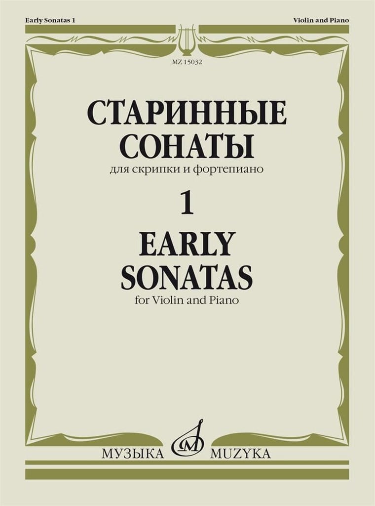 Early Sonatas, Book 1.