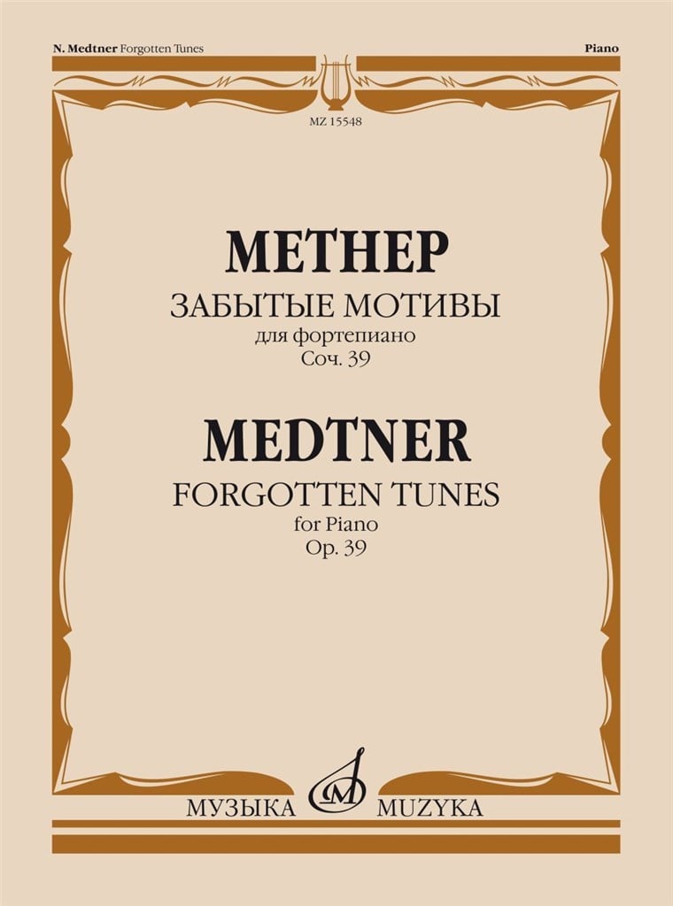 Forgotten Tunes, Cycle 2, Op. 39