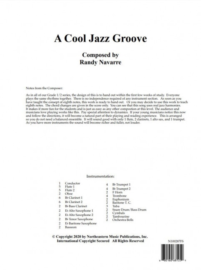 A Cool Jazz Groove