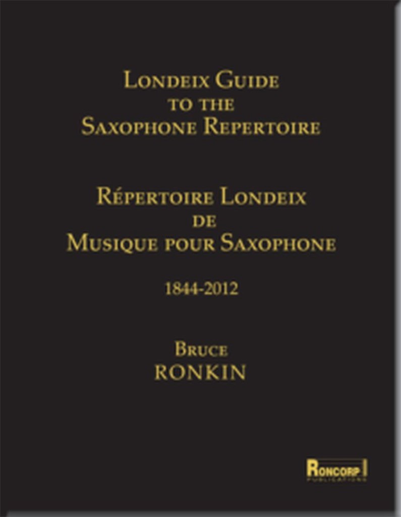 Londeix Guide To The Saxophone Repertoire