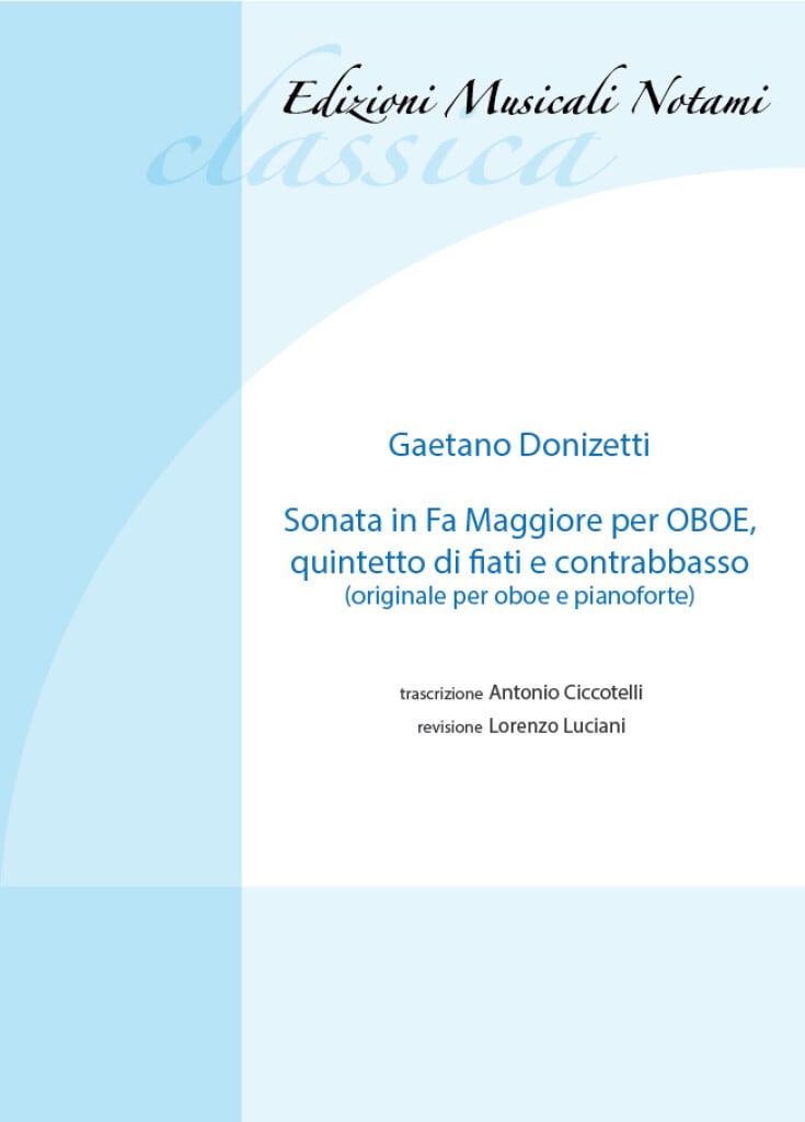 Sonate x oboe e pf. - Donizetti