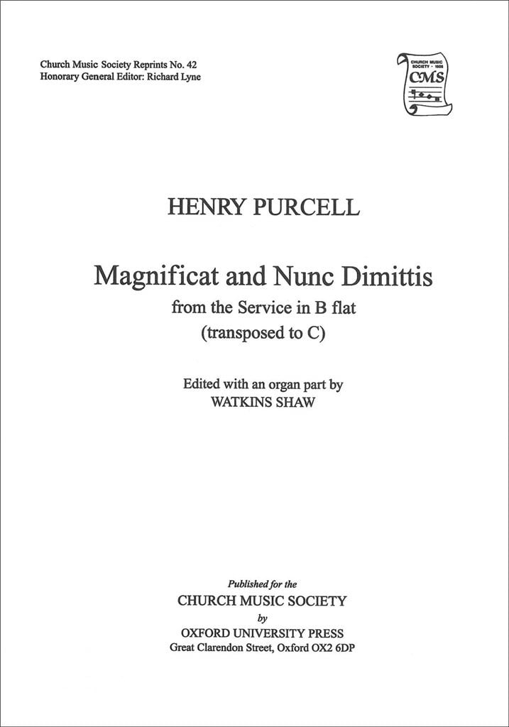 Magnificat & Nunc Dimittis