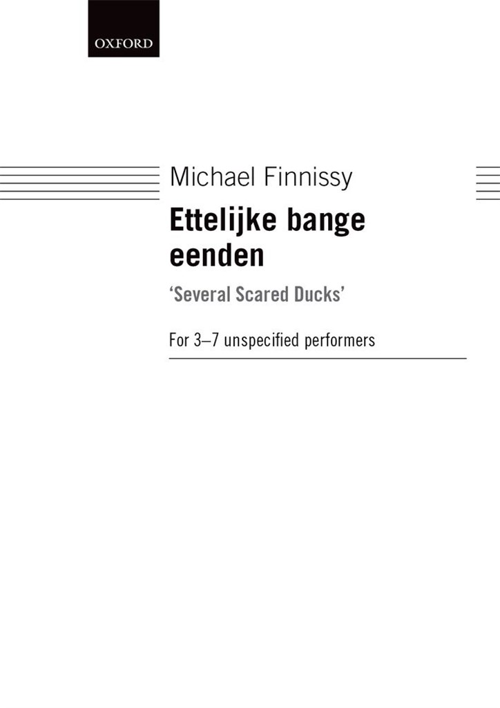 Ettelijke Bange Eenden 'Several Scared Ducks'