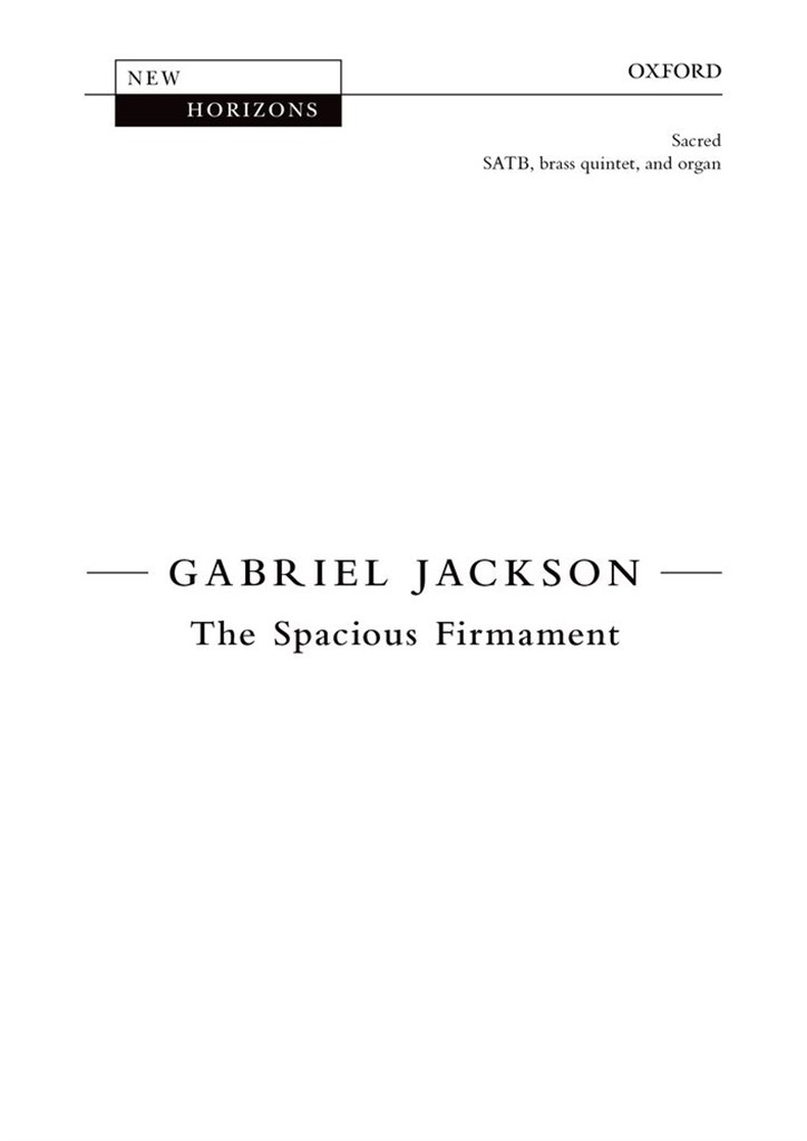 The Spacious Firmament