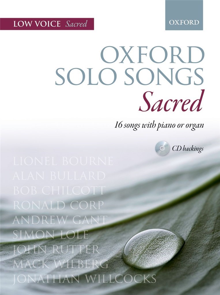 Oxford Solo Songs Sacred
