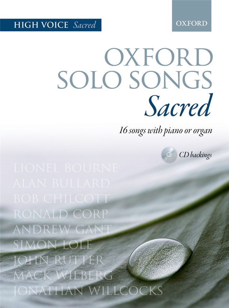Oxford Solo Songs Sacred