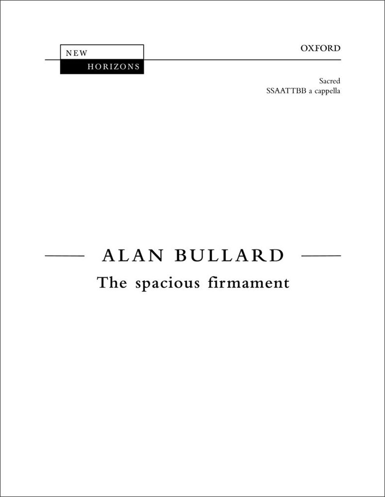 The spacious firmament