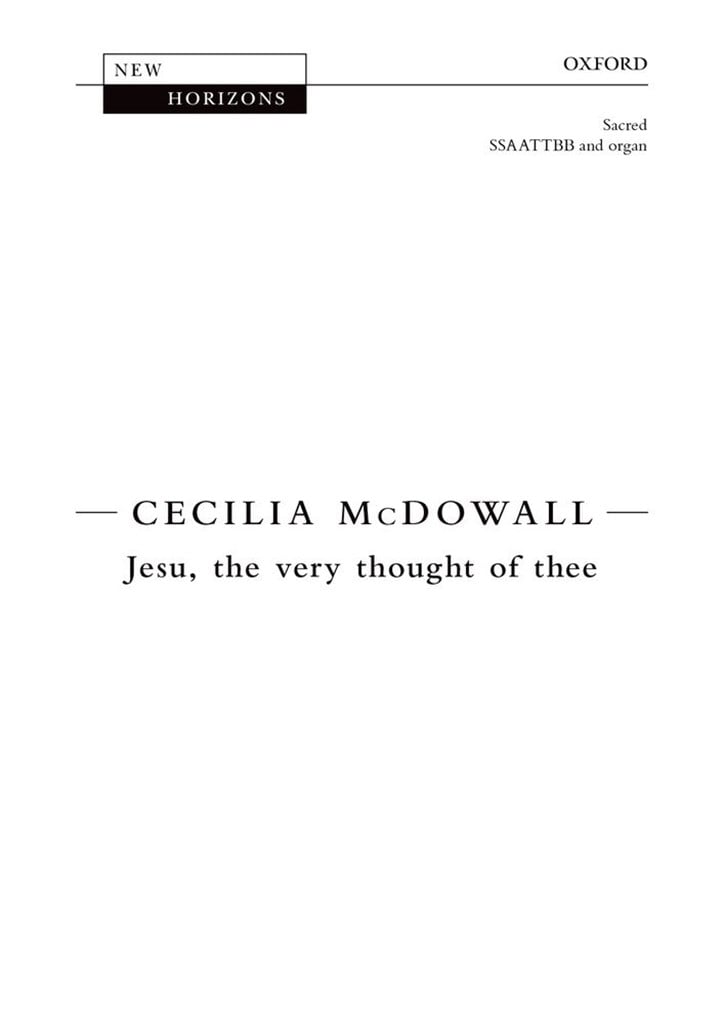 Jesu, The Very Thought Of Thee