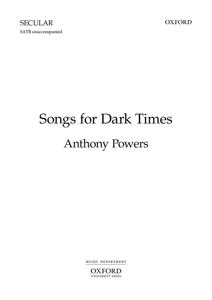 Songs For Dark Times