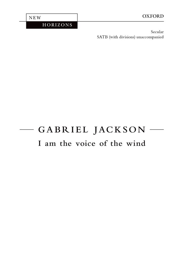 I Am The Voice Of The Wind