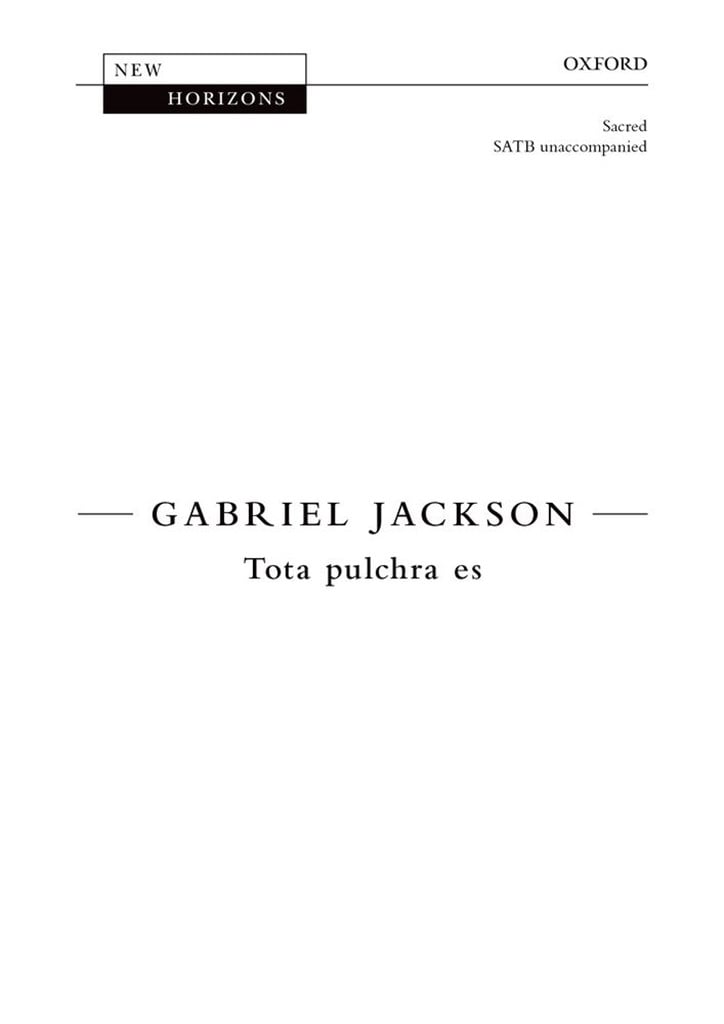 Tota Pulchra Es