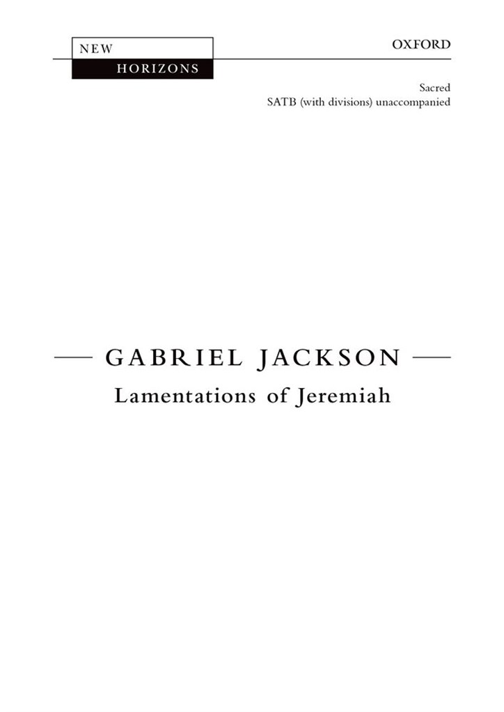 Lamentations Of Jeremiah