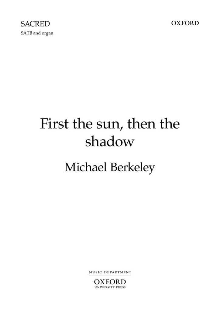 First The Sun, Then The Shadow