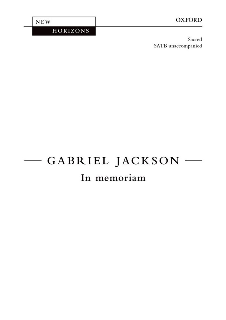 In Memoriam