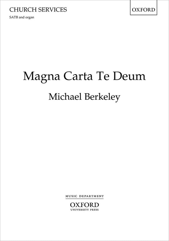 Magna Carta Te Deum