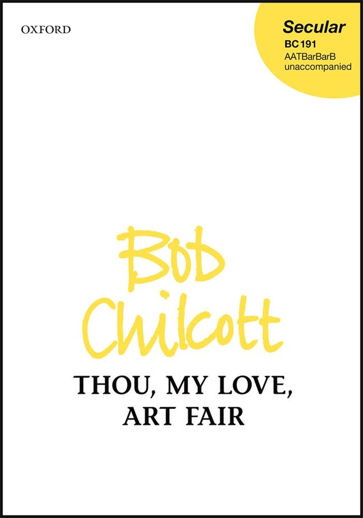 Thou, my love, art fair