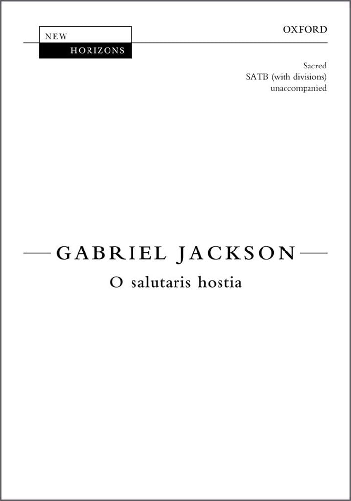 O salutaris hostia