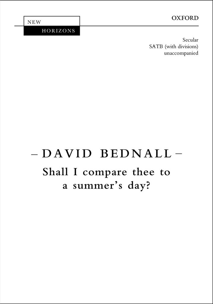 Shall I Compare Thee to a Summer's Day?