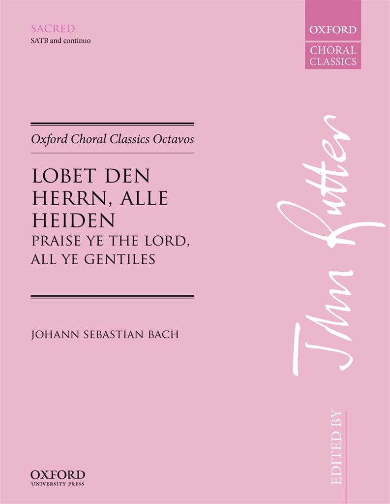 Lobet den Herrn, alle Heiden