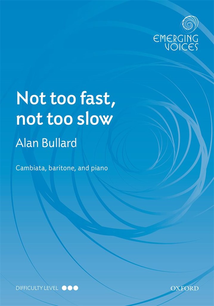 Not too fast, not too slow