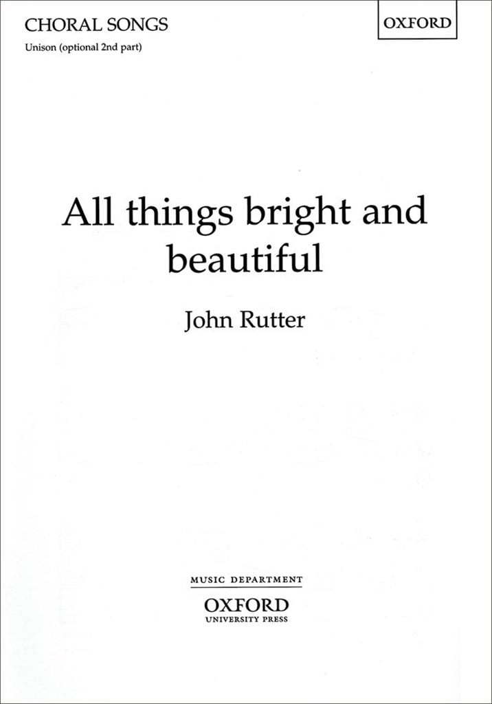 All Things Bright & Beautiful