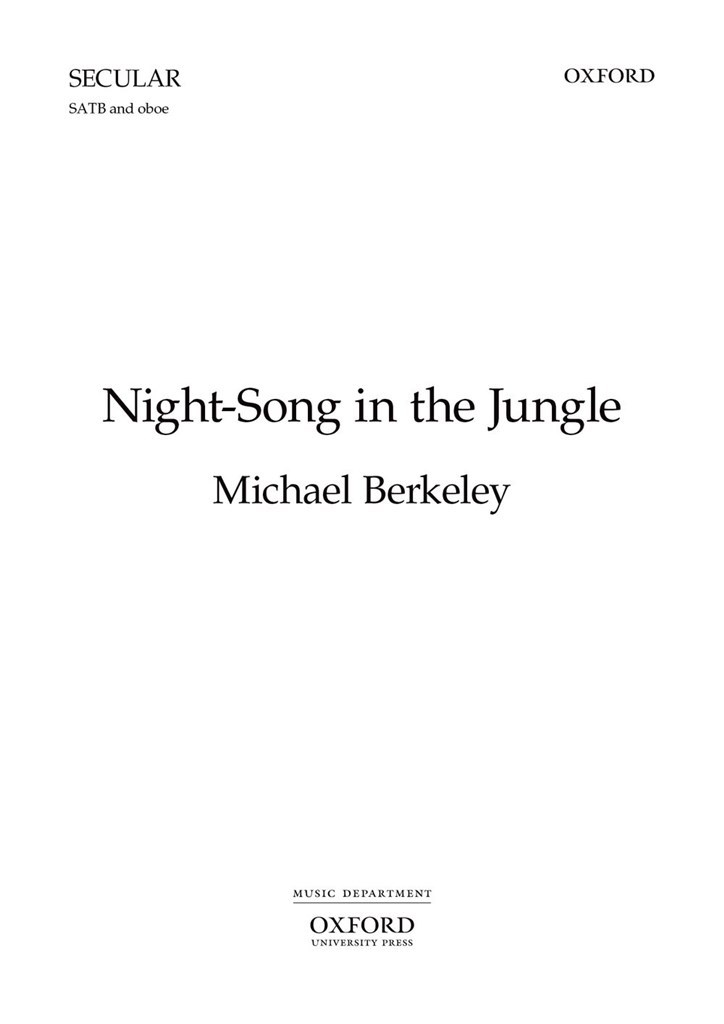 Night Song In The Jungle