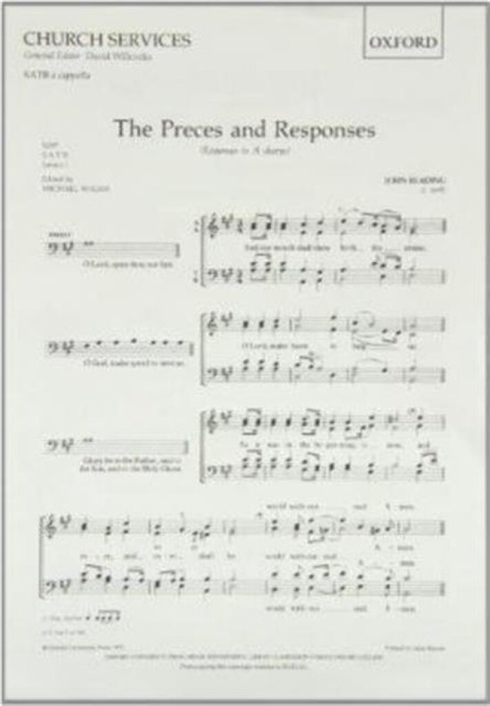 Preces And Responses