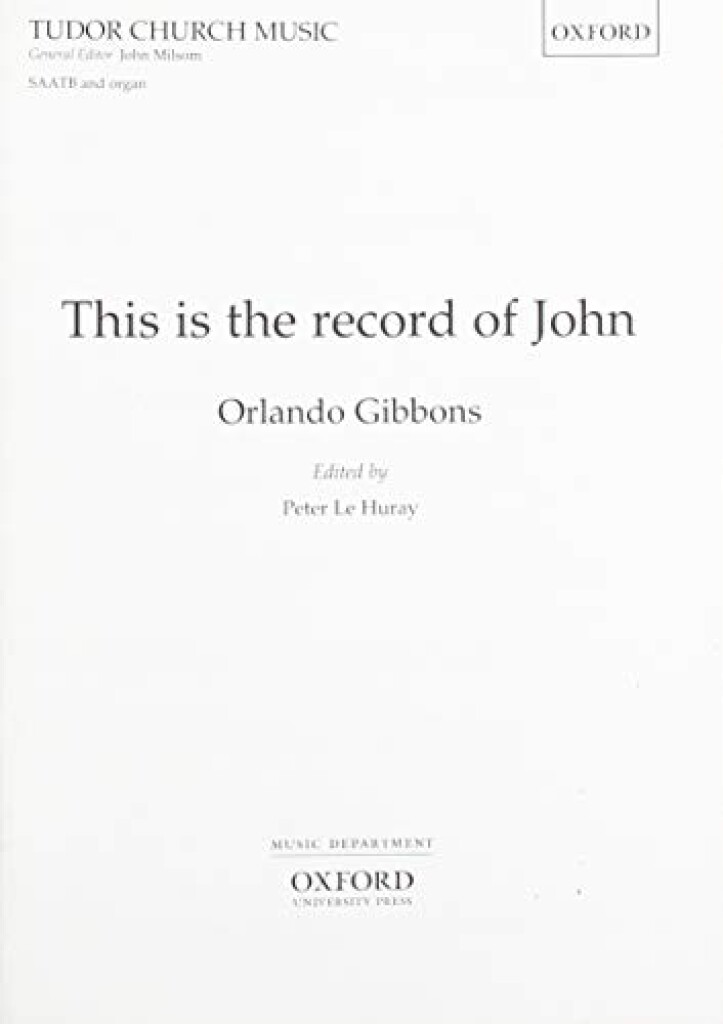 This is the record of John