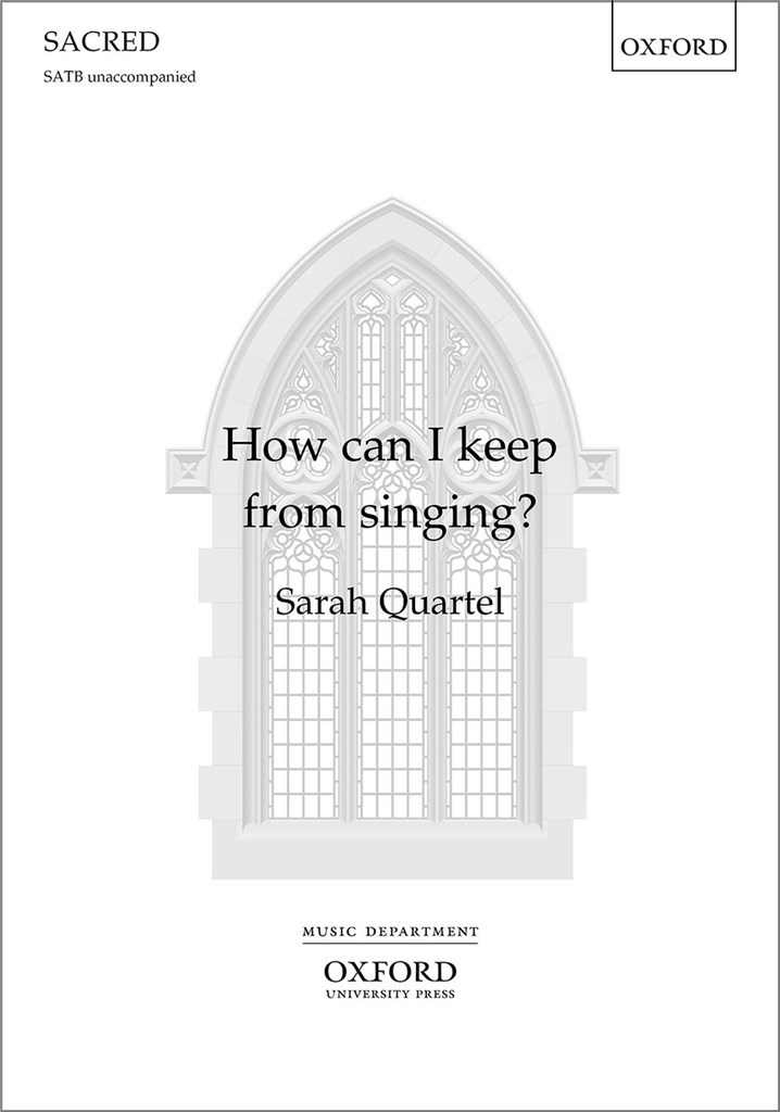 How can I keep from singing?